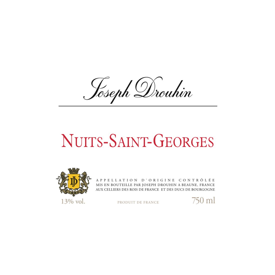 2018 Joseph Drouhin, Nuits-Saint-Georges 6x750ml