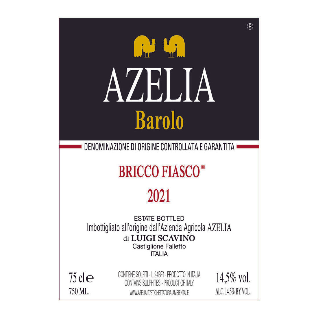 2010 Azelia, Barolo, Bricco Fiasco 3x1.5L