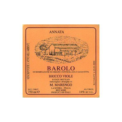 2016 Marengo, Barolo, Bricco Viole 6x750ml