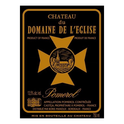 2006 Chateau du Domaine de L'Eglise, Pomerol 12x750ml