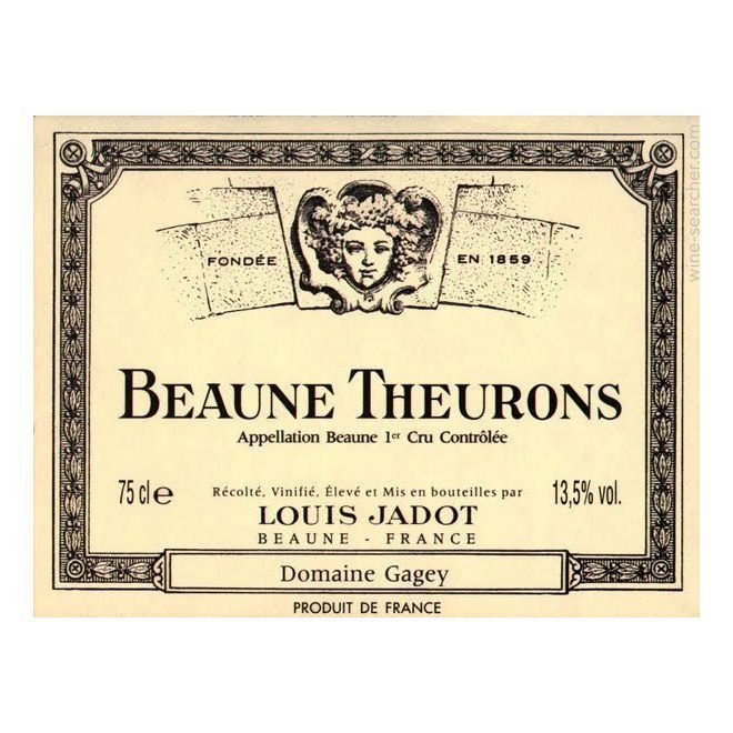 2020 Domaine Gagey (Louis Jadot), Beaune Premier Cru, Theurons 6x750ml