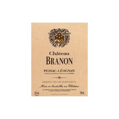 2012 Chateau Branon, Rouge, Pessac-Leognan 6x750ml