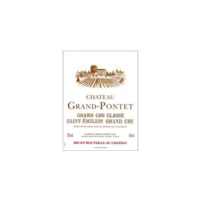 2015 Chateau Grand-Pontet Grand Cru Classe, Saint-Emilion Grand Cru 12x750ml