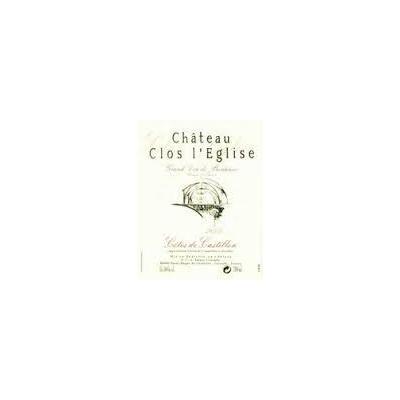 2007 Chateau Clos L'Eglise, Castillon-Cotes de Bordeaux 12x750ml