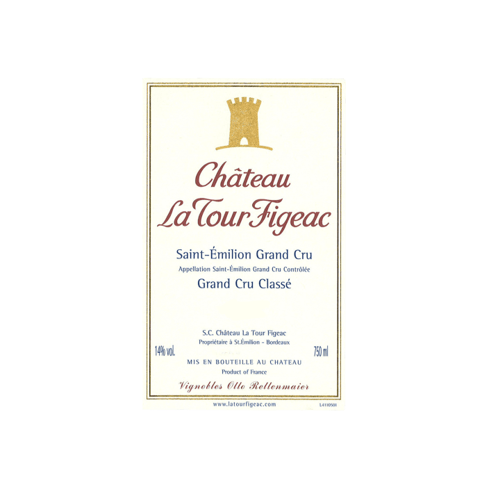 2018 Chateau La Tour Figeac Grand Cru Classe, Saint-Emilion Grand Cru (12x750ml)