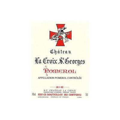 2016 Chateau La Croix de St-Georges, Saint-Georges-Saint-Emilion 12x750ml