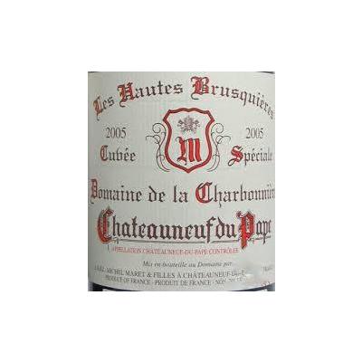 2015 Domaine de la Charbonniere, Chateauneuf-du-Pape, Les Hautes Brusquieres (12x750ml)