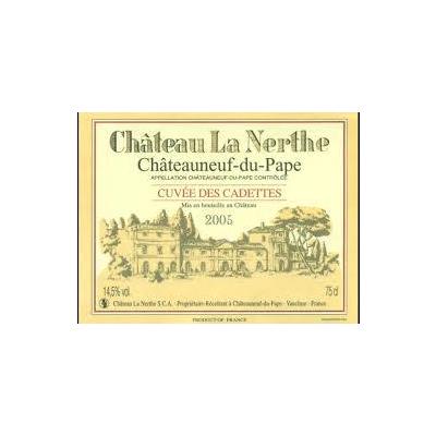 2017 Chateau La Nerthe, Cadettes, Chateauneuf-du-Pape (6x750ml)