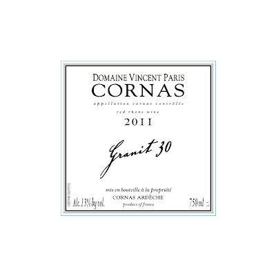 2023 Domaine Vincent Paris, Cornas, Granit 30 12x750ml