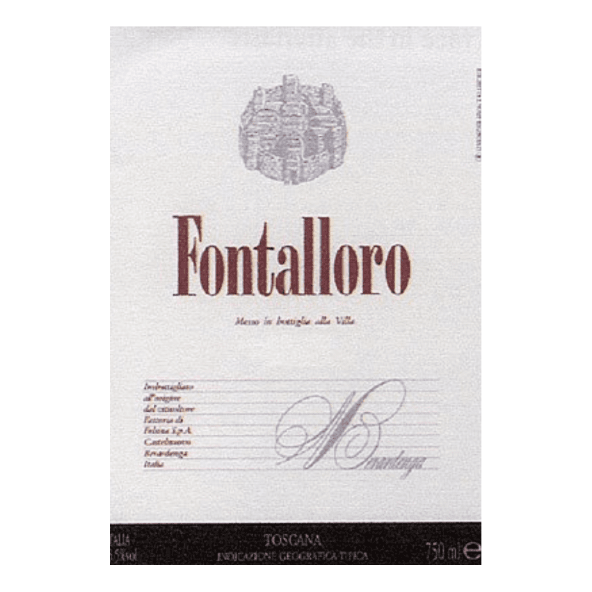 2016 Felsina, Fontalloro, IGT 6x750ml