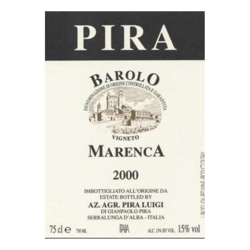 2000 Luigi Pira, Barolo, Marenca (1.5L)