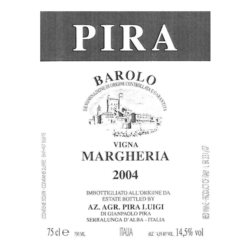 2019 Luigi Pira, Barolo, Margheria (6x750ml)