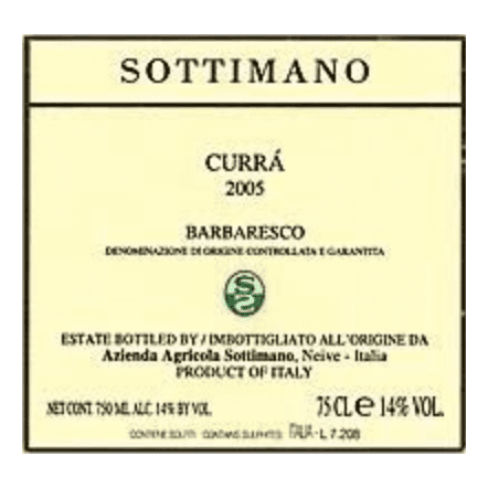 1999 Sottimano, Barbaresco, Curra 6x750ml