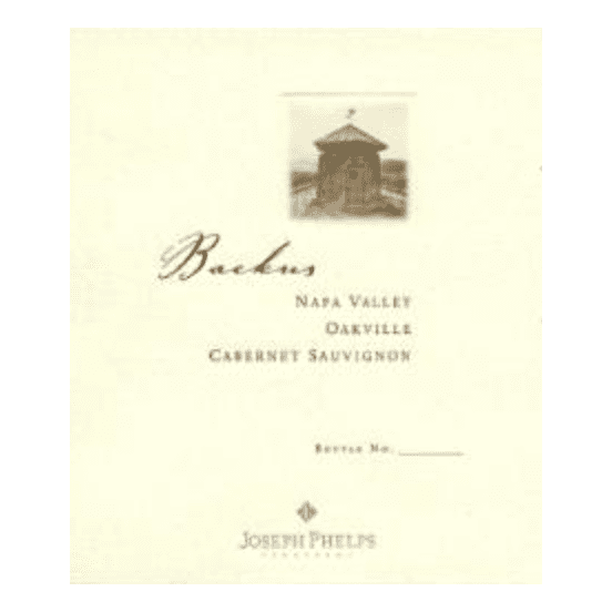 2018 Joseph Phelps, Backus Vineyard Cabernet Sauvignon, Oakville (6x750ml)