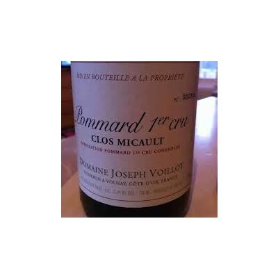 2018 Domaine Joseph Voillot, Pommard Premier Cru, Micault 6x750ml