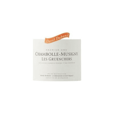 2018 David Duband, Chambolle-Musigny Premier Cru, Les Gruenchers 6x750ml