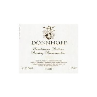 2019 Donnhoff, Oberhauser Brucke Riesling BA, Nahe 6x750ml
