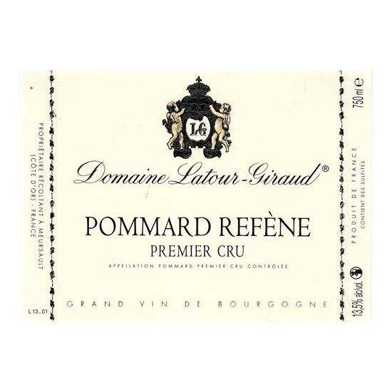 2019 Domaine Latour Giraud, Pommard Premier Cru, La Refene 6x750ml
