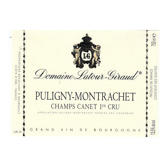 2018 Domaine Latour Giraud, Puligny-Montrachet Premier Cru, Champ Canet (6x750ml)