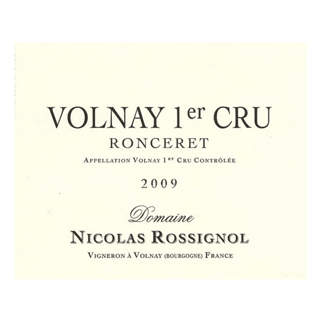 2014 Domaine Nicolas Rossignol, Volnay Premier Cru, En Chevret 12x750ml