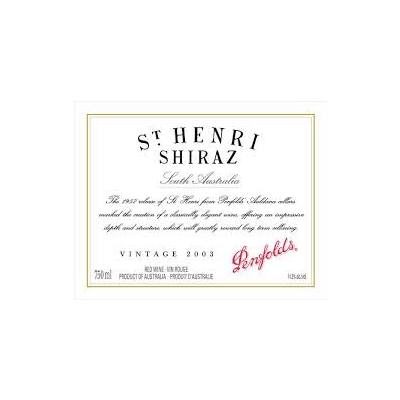2015 Penfolds, St. Henri Shiraz, South Australia (6x750ml)
