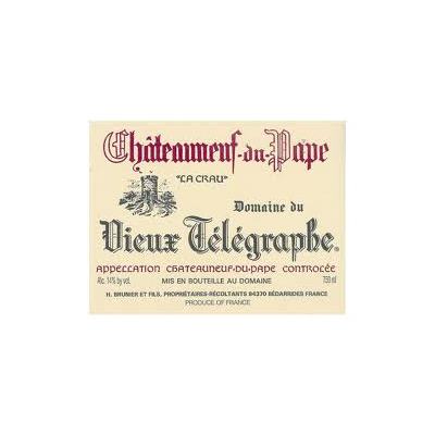 2021 Vieux Telegraphe, Chateauneuf-du-Pape, La Crau Blanc (6x750ml)