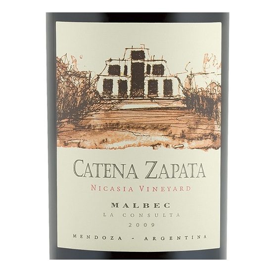 2014 Catena Zapata, Malbec Nicasia, Mendoza (6x750ml)