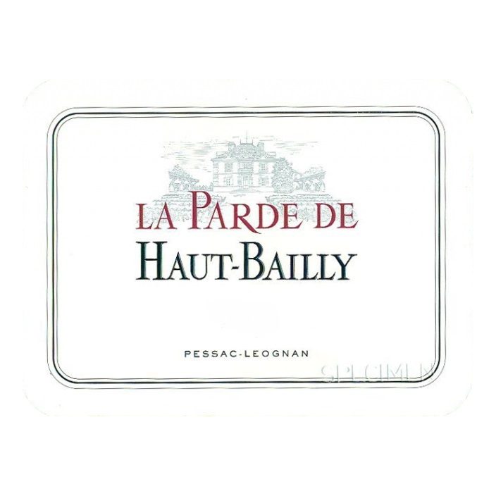 2016 La Parde Haut-Bailly, Pessac-Leognan 12x750ml