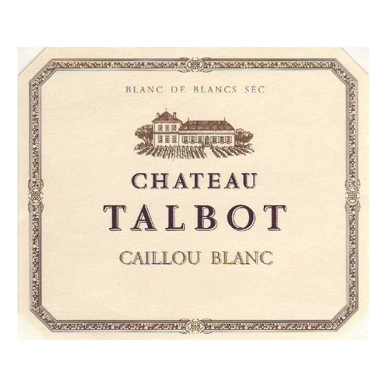 2022 Caillou Blanc, Chateau Talbot (12x750ml)