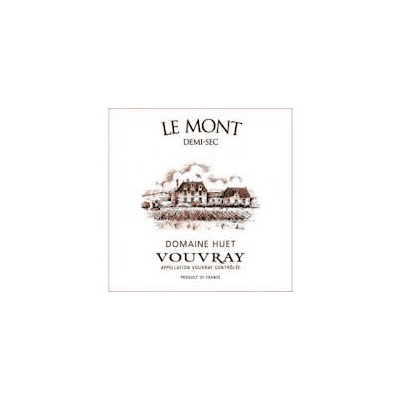 2016 Domaine Huet, Vouvray, Mont Demi Sec (12x750ml)