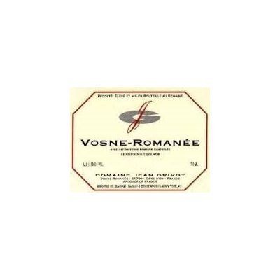 2020 Domaine Jean Grivot, Vosne-Romanee 12x750ml
